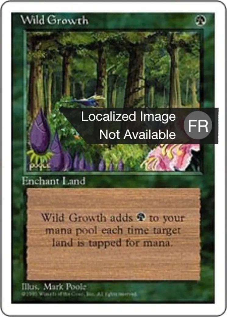 Végétation luxuriante — Fourth Edition — Magic: The Gathering