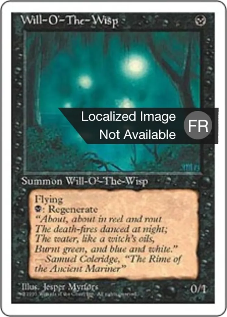 Feu follet — Fourth Edition — Magic: The Gathering