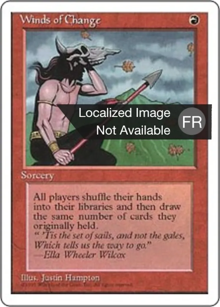Vents du changement — Fourth Edition — Magic: The Gathering
