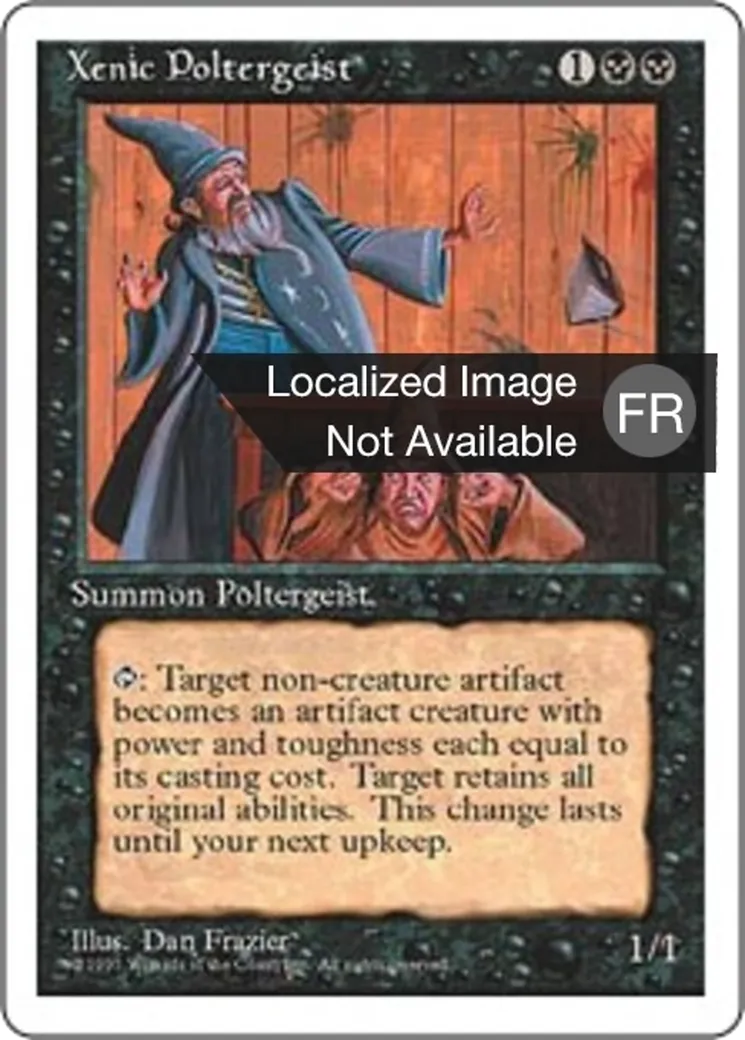 Poltergeist xénique — Fourth Edition — Magic: The Gathering