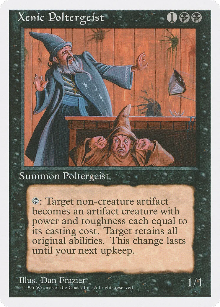 Xenic Poltergeist — Fourth Edition — Magic: The Gathering