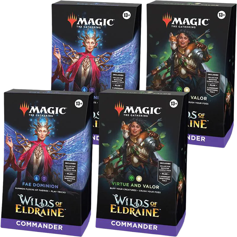 Wilds of Eldraine Commander Deck Display — Wilds of Eldraine Commander — Magic: The Gathering