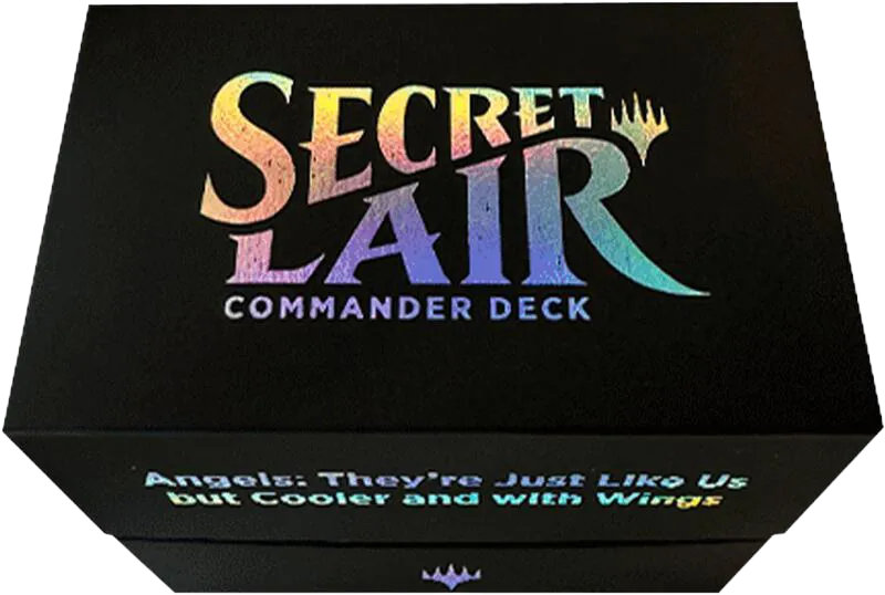 Secret Lair Commander Deck Angels Theyre Just Like Us but Cooler and with Wings — Secret Lair Drop — Magic: The Gathering