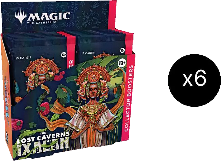 Case de displays Collector Les cavernes oubliées d'Ixalan — The Lost Caverns of Ixalan — Magic: The Gathering