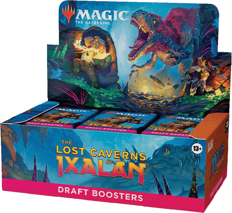 Display Draft Booster Les cavernes oubliées d'Ixalan — The Lost Caverns of Ixalan — Magic: The Gathering