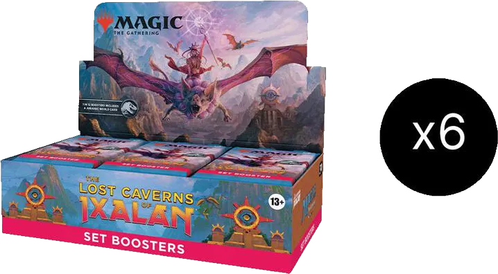 Case de displays de boosters d'extension Les cavernes oubliées d'Ixalan — The Lost Caverns of Ixalan — Magic: The Gathering