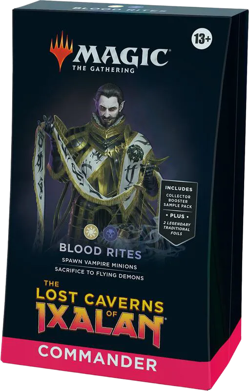 The Lost Caverns of Ixalan Commander Deck Blood Rites — The Lost Caverns of Ixalan Commander — Magic: The Gathering