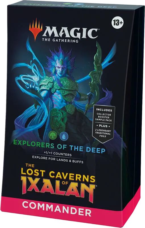 The Lost Caverns of Ixalan Commander Deck Explorers of the Deep from The Lost Caverns of Ixalan Commander - Magic: The Gathering