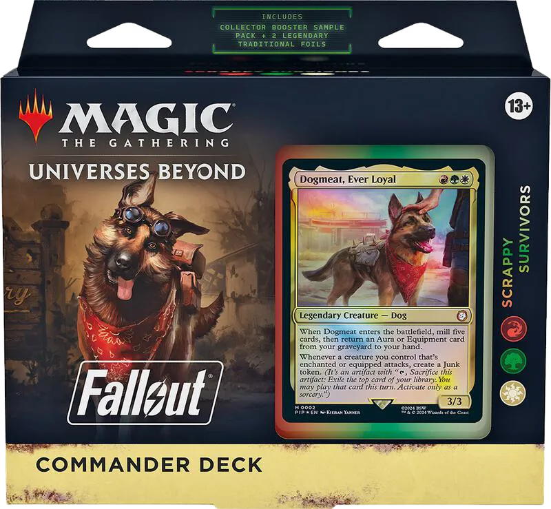 Fallout Commander Deck Scrappy Survivors — Fallout — Magic: The Gathering