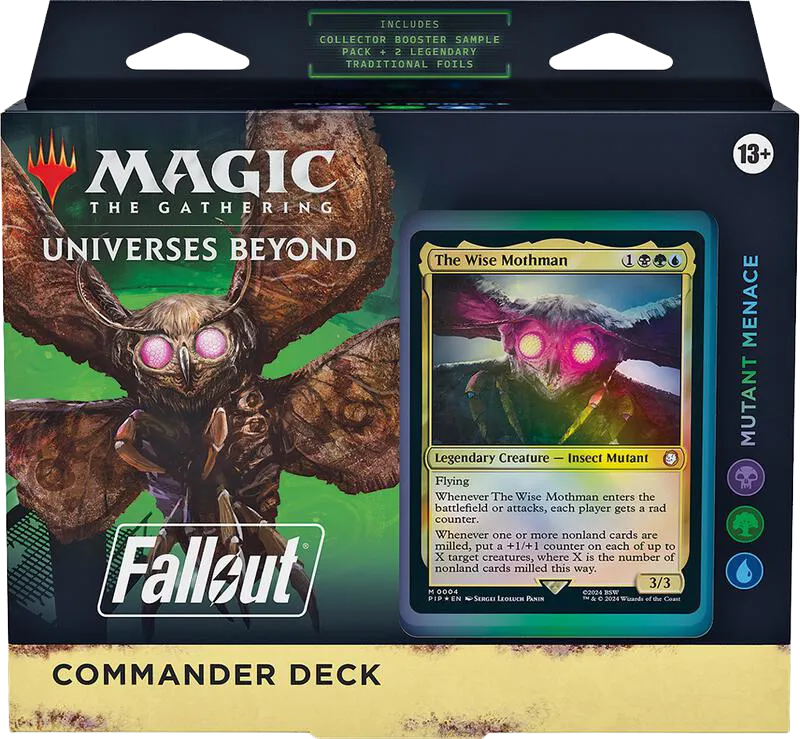 Fallout Commander Deck Mutant Menace — Fallout — Magic: The Gathering