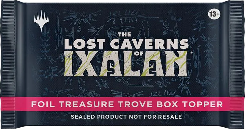 Booster Box Topper Les cavernes oubliées d'Ixalan (foil) — The Lost Caverns of Ixalan — Magic: The Gathering