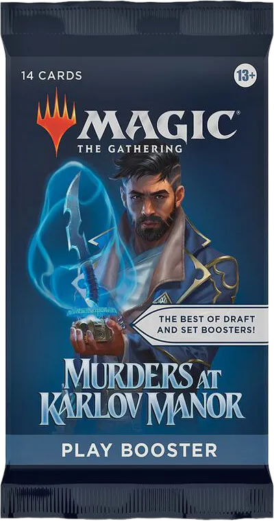 Murders at Karlov Manor Play Booster Pack — Murders at Karlov Manor — Magic: The Gathering