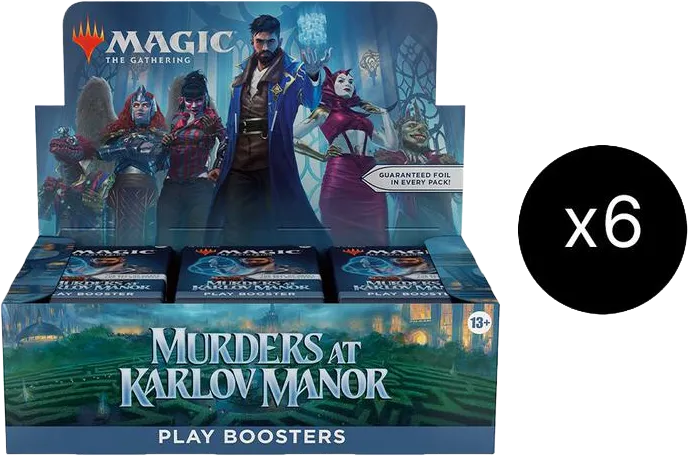 Murders at Karlov Manor Play Booster Box Case — Murders at Karlov Manor — Magic: The Gathering
