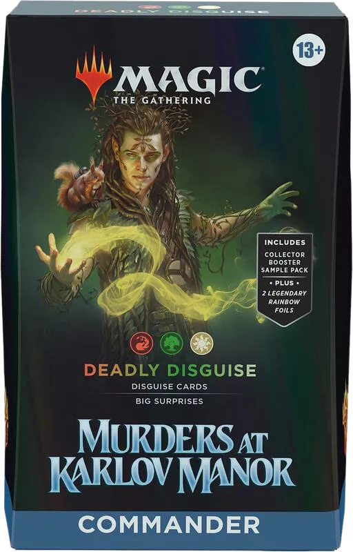 Murders at Karlov Manor Commander Deck Deadly Disguise — Murders at Karlov Manor Commander — Magic: The Gathering