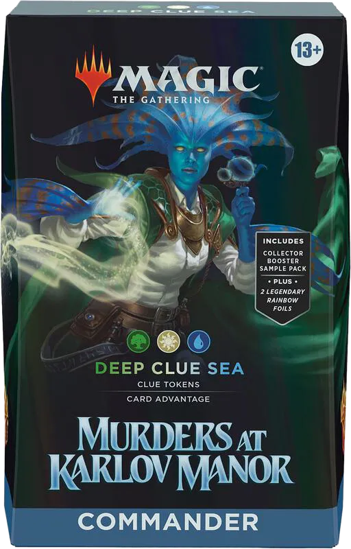 Murders at Karlov Manor Commander Deck Deep Clue Sea — Murders at Karlov Manor Commander — Magic: The Gathering