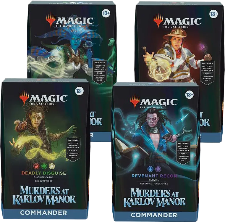 Murders at Karlov Manor Commander Deck Display — Murders at Karlov Manor Commander — Magic: The Gathering