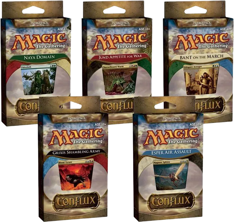 Display d'Intro Packs Conflux — Conflux — Magic: The Gathering