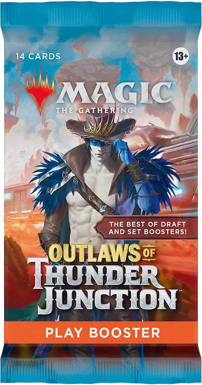 Booster de jeu Les hors-la-loi de Croisetonnerre — Outlaws of Thunder Junction — Magic: The Gathering