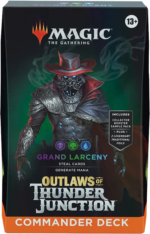 Outlaws of Thunder Junction Commander Deck Grand Larceny — Outlaws of Thunder Junction Commander — Magic: The Gathering