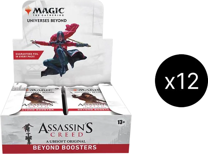 Assassins Creed Beyond Booster Box Case — Assassin's Creed — Magic: The Gathering