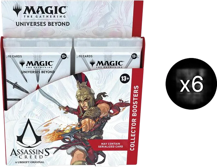 Assassins Creed Collector Booster Box Case — Assassin's Creed — Magic: The Gathering
