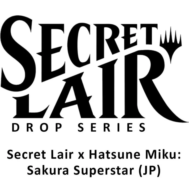 Secret Lair Drop Secret Lair x Hatsune Miku Sakura Superstar Japanese — Secret Lair Drop — Magic: The Gathering