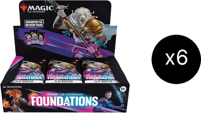 Case de displays de boosters de jeu Fondations — Foundations — Magic: The Gathering