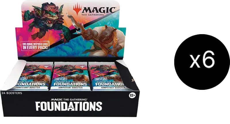 Foundations Jumpstart Booster Box Case — Foundations Jumpstart — Magic: The Gathering