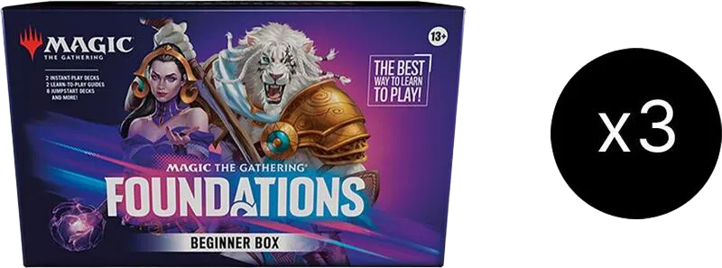 Case de boîtes d'apprentissage Fondations — Foundations — Magic: The Gathering