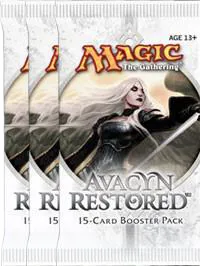Avacyn Restored 3 Booster Draft Pack — Avacyn Restored — Magic: The Gathering