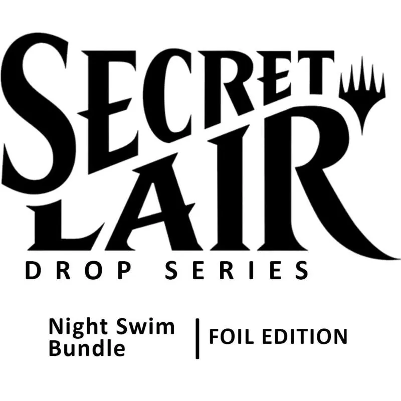 Secret Lair Bundle Camp Totally Safe Superdrop Night Swim Bundle Foil — Secret Lair Drop — Magic: The Gathering