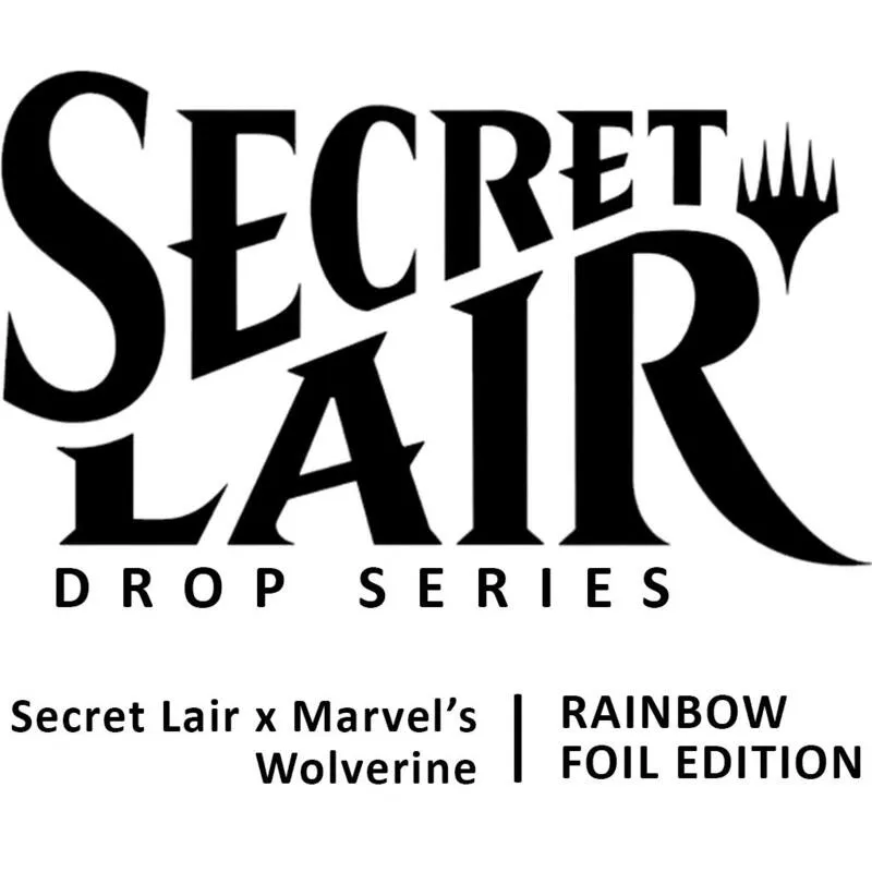 Secret Lair Drop Secret Lair x Marvels Wolverine Rainbow Foil — Secret Lair Drop — Magic: The Gathering