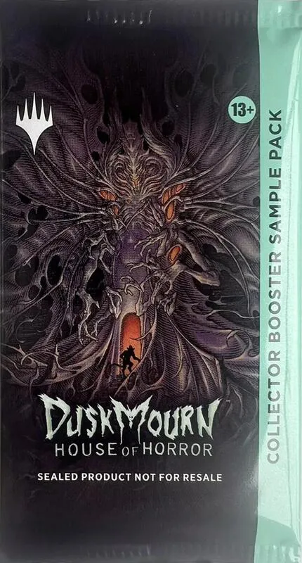 Booster Collector Sample Pack Mornebrune : la Maison de l'horreur — Duskmourn: House of Horror — Magic: The Gathering