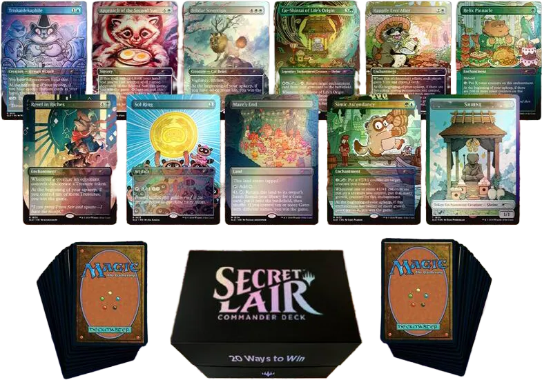 Secret Lair Commander Deck 20 Ways to Win — Secret Lair Drop — Magic: The Gathering