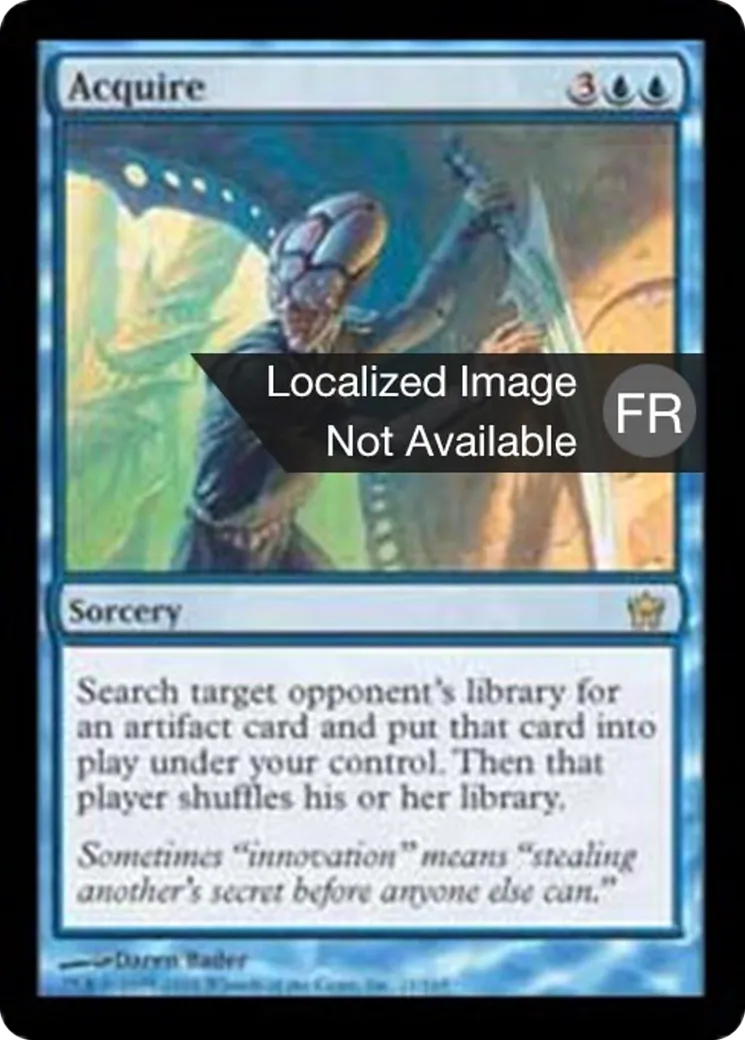 Acquisition — Fifth Dawn — Magic: The Gathering