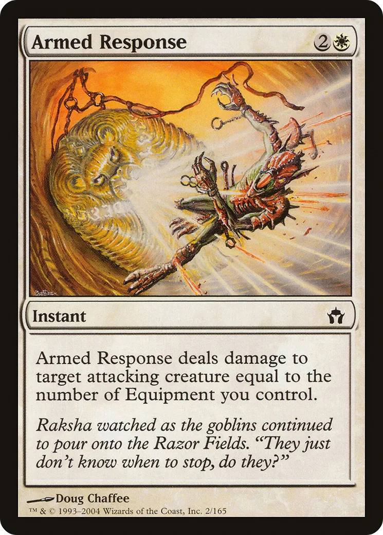 Réponse armée — Fifth Dawn — Magic: The Gathering