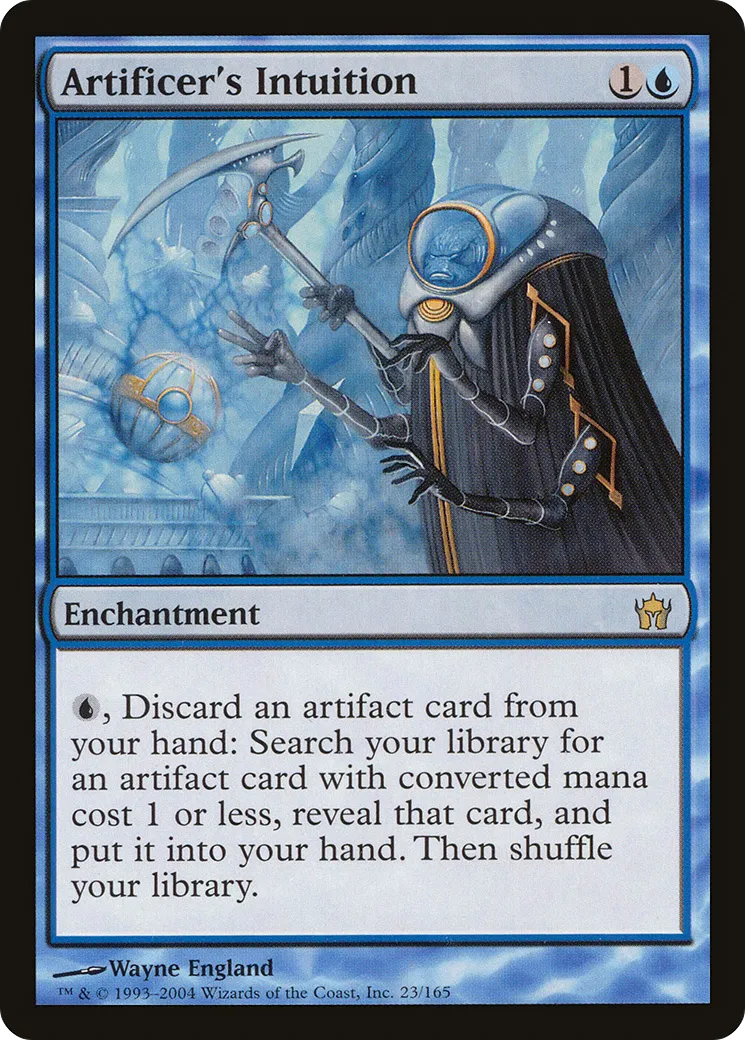 Artificer's Intuition — Fifth Dawn — Magic: The Gathering