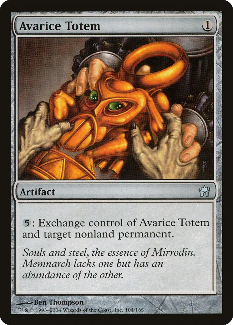 Avarice Totem — Fifth Dawn — Magic: The Gathering