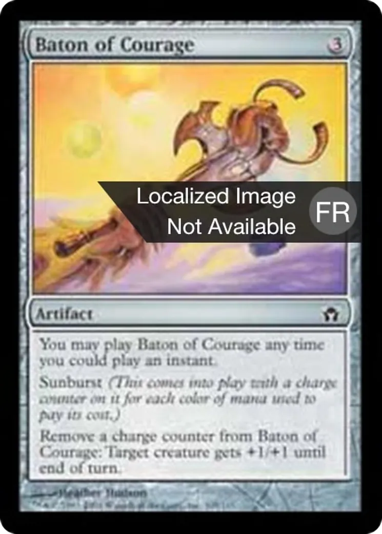 Hampe de courage — Fifth Dawn — Magic: The Gathering