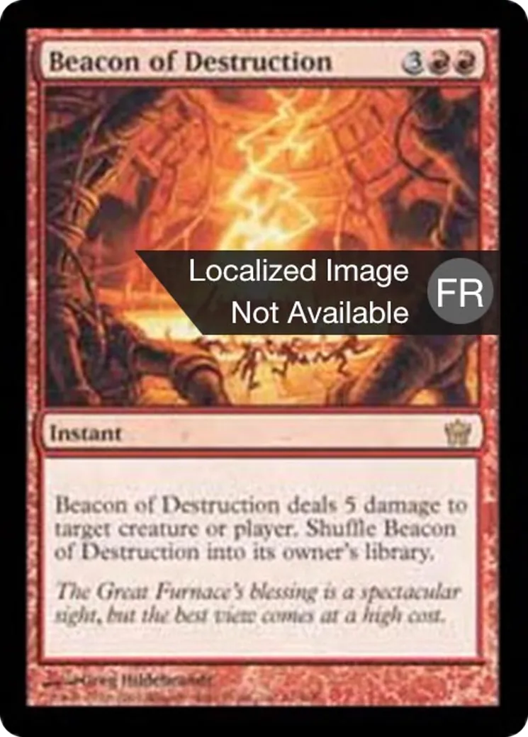 Flambeau de la Destruction — Fifth Dawn — Magic: The Gathering