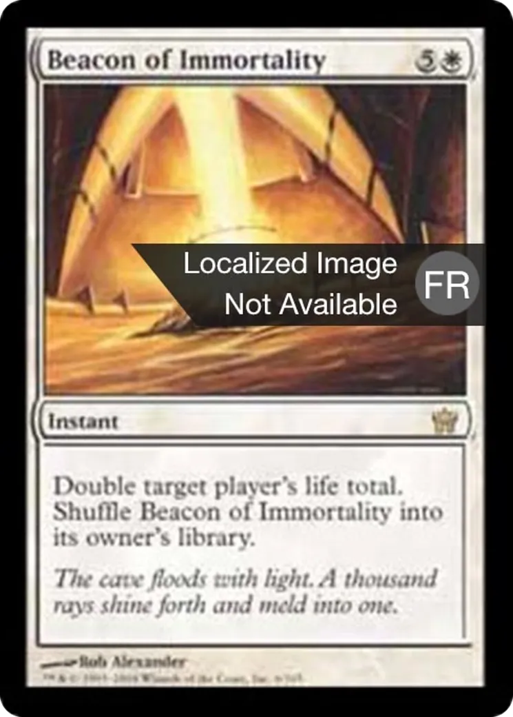 Flambeau de l'Immortalité — Fifth Dawn — Magic: The Gathering