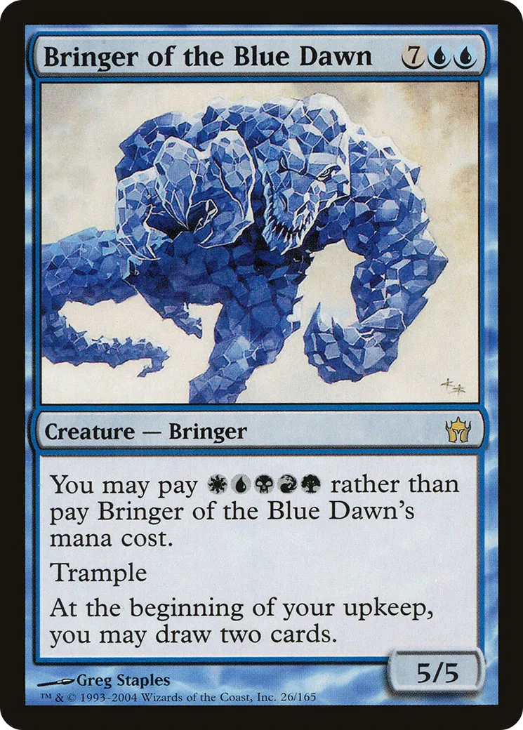 Bringer of the Blue Dawn — Fifth Dawn — Magic: The Gathering