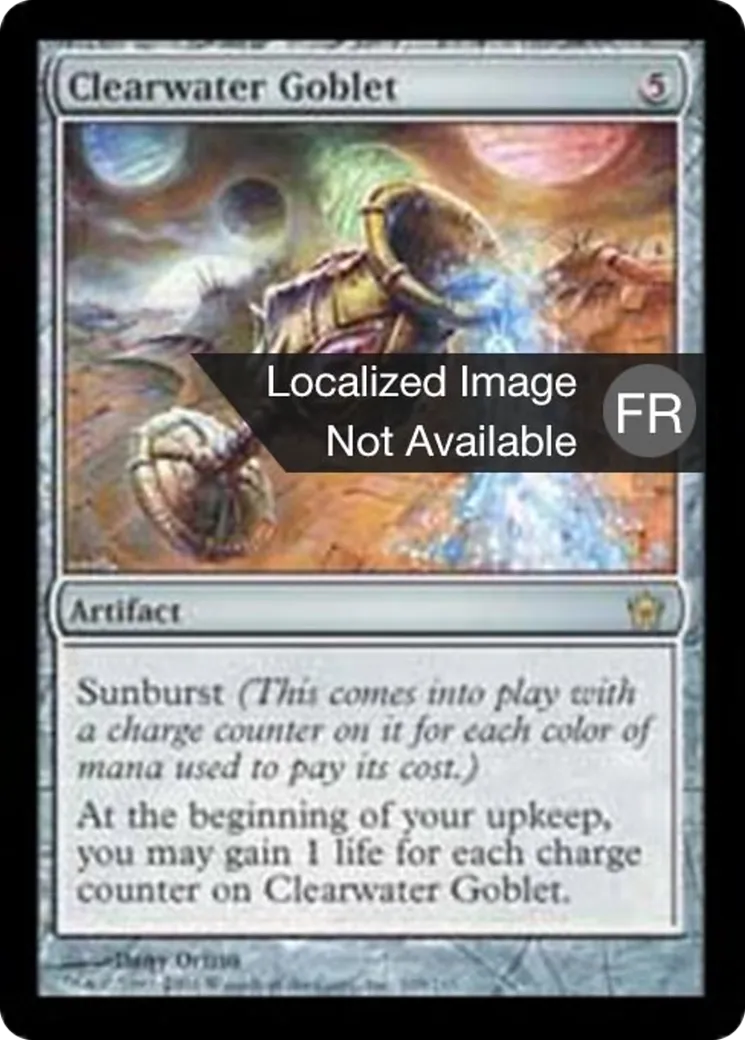 Gobelet des eaux claires — Fifth Dawn — Magic: The Gathering