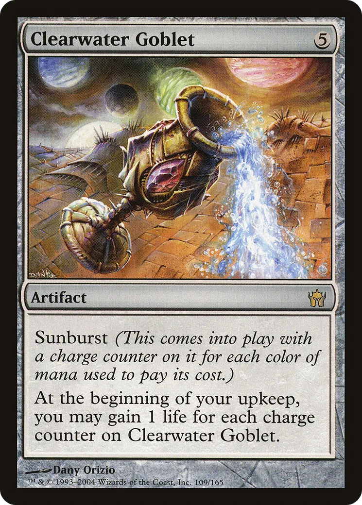 Clearwater Goblet from Fifth Dawn - Magic: The Gathering