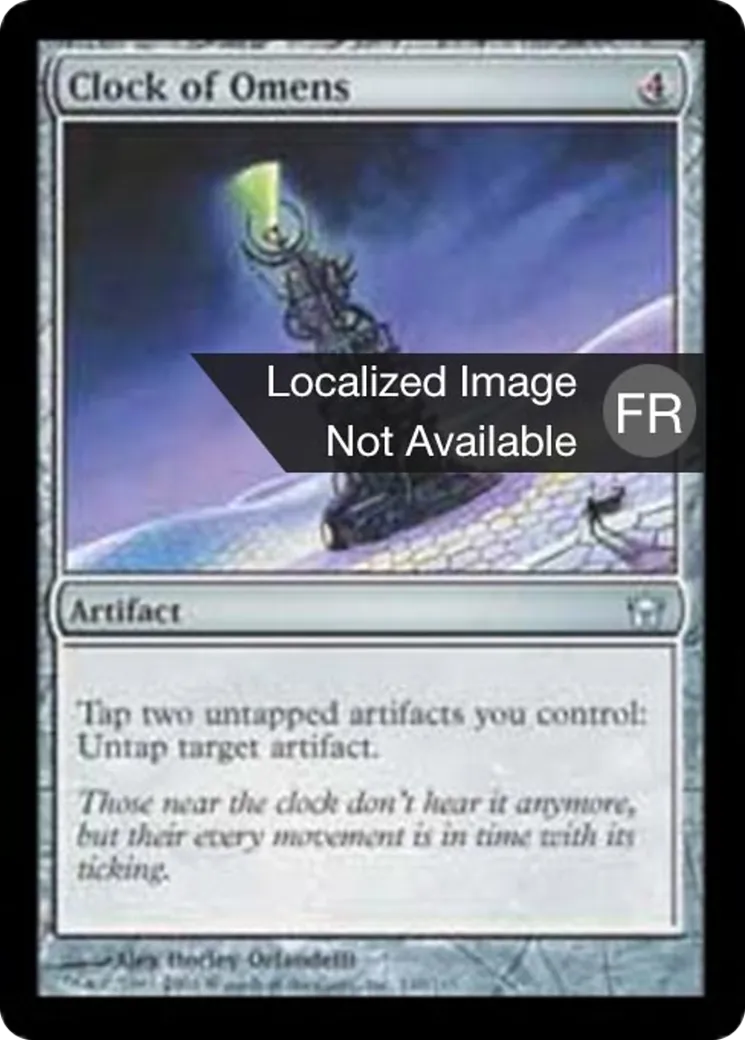 Horloge des augures — Fifth Dawn — Magic: The Gathering