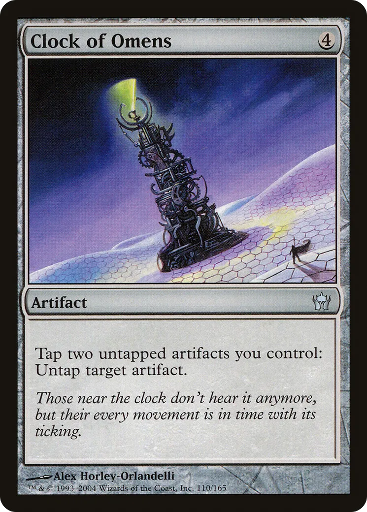 Clock of Omens from Fifth Dawn - Magic: The Gathering