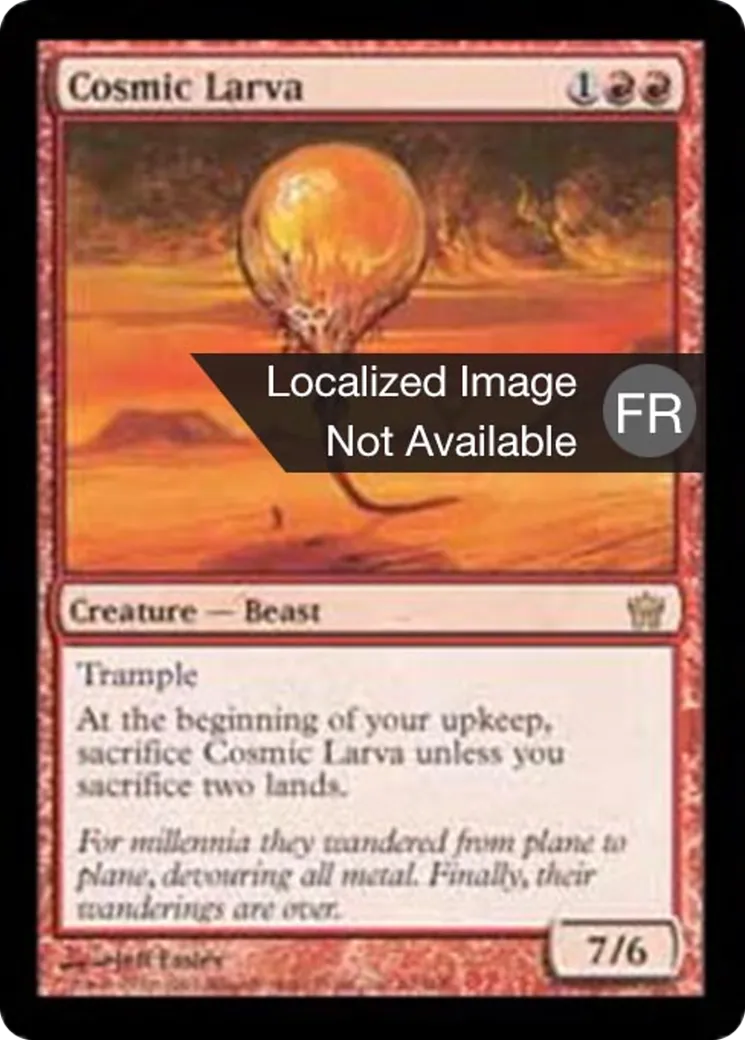 Larve cosmique — Fifth Dawn — Magic: The Gathering