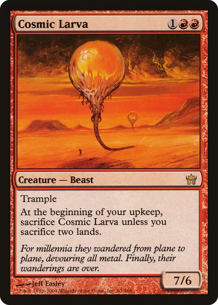 Cosmic Larva — Fifth Dawn — Magic: The Gathering