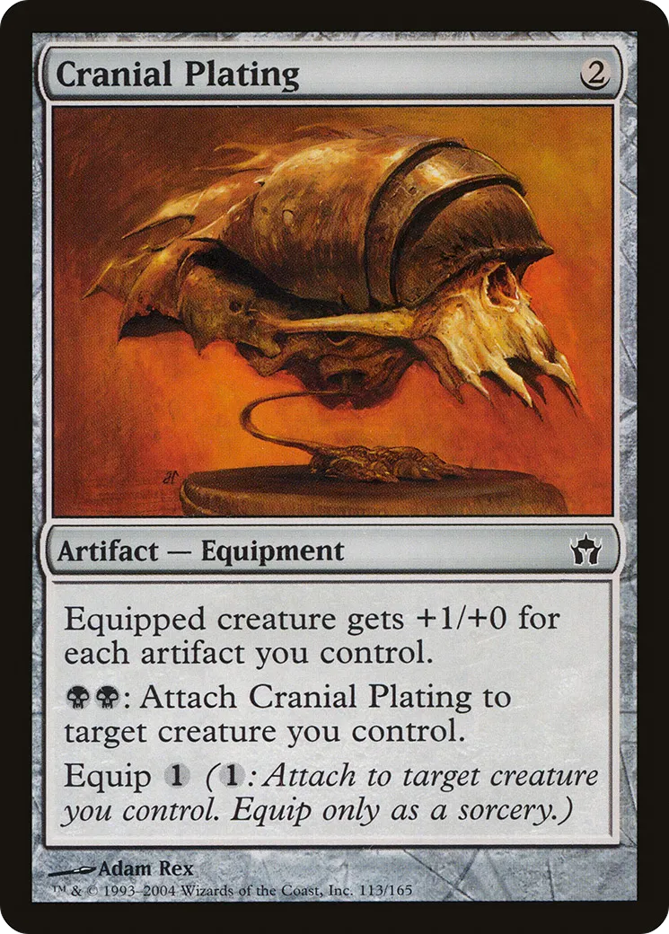 Cranial Plating from Fifth Dawn - Magic: The Gathering