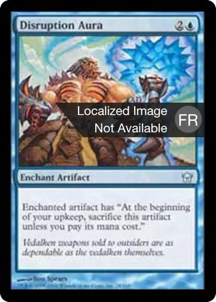 Aura de perturbation — Fifth Dawn — Magic: The Gathering